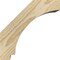 Ekena Millwork 6"W x 8"D x 8"H Imperial Rough Sawn Knee Brace, Douglas Fir BRC06X08X08IMP00RDF - alternate 2